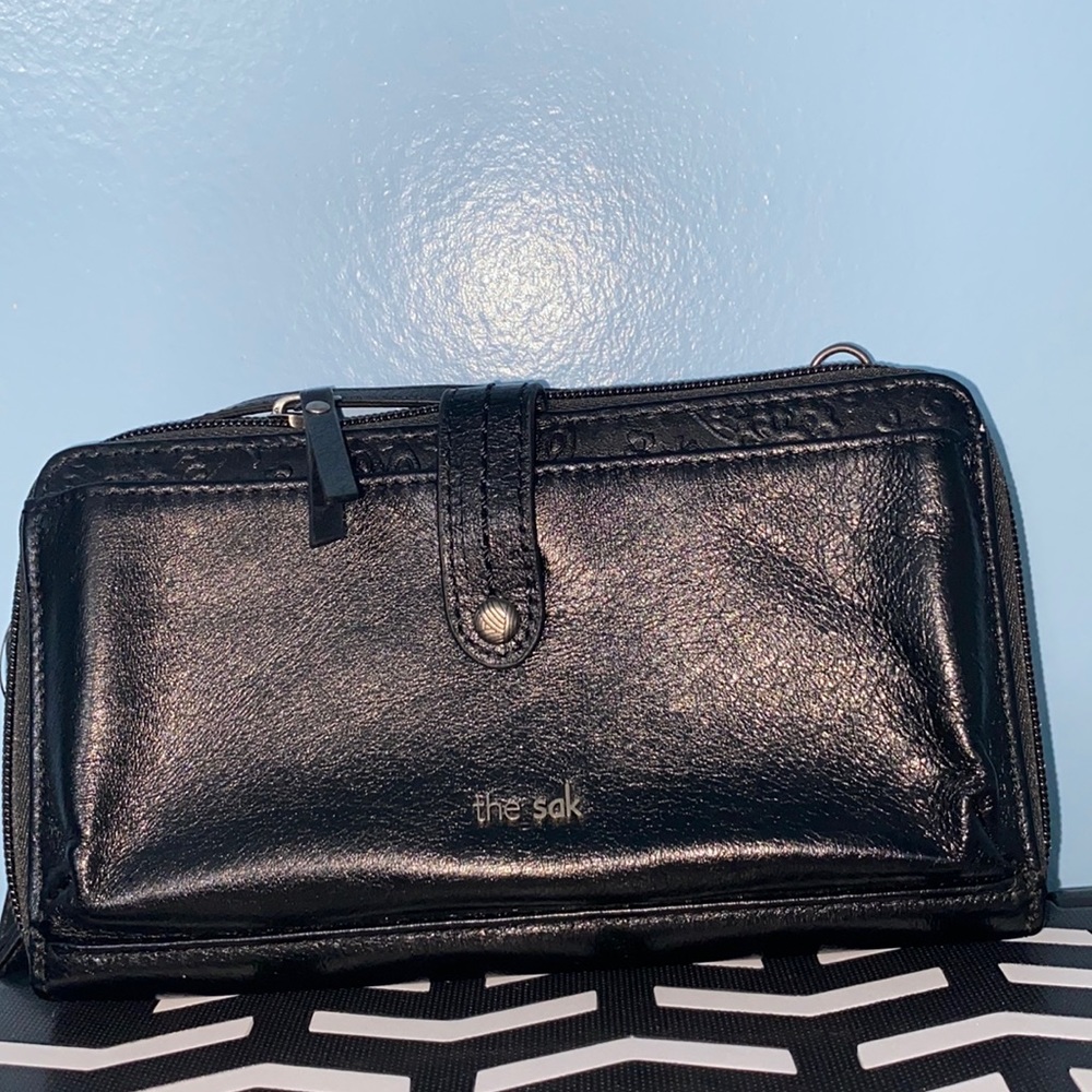 The Sak Black crossbody purse